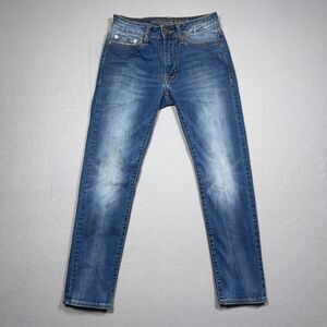 American Eagle Jeans Mens 26X28 Slim‎ Straight Leg Blue Jeans Stretch Pants